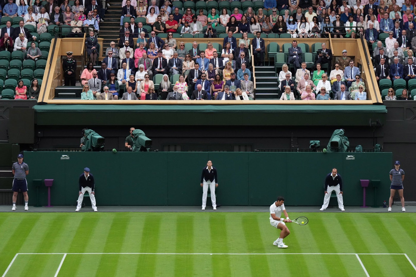 See Scenes From On And Off The Court At Wimbledon 2022