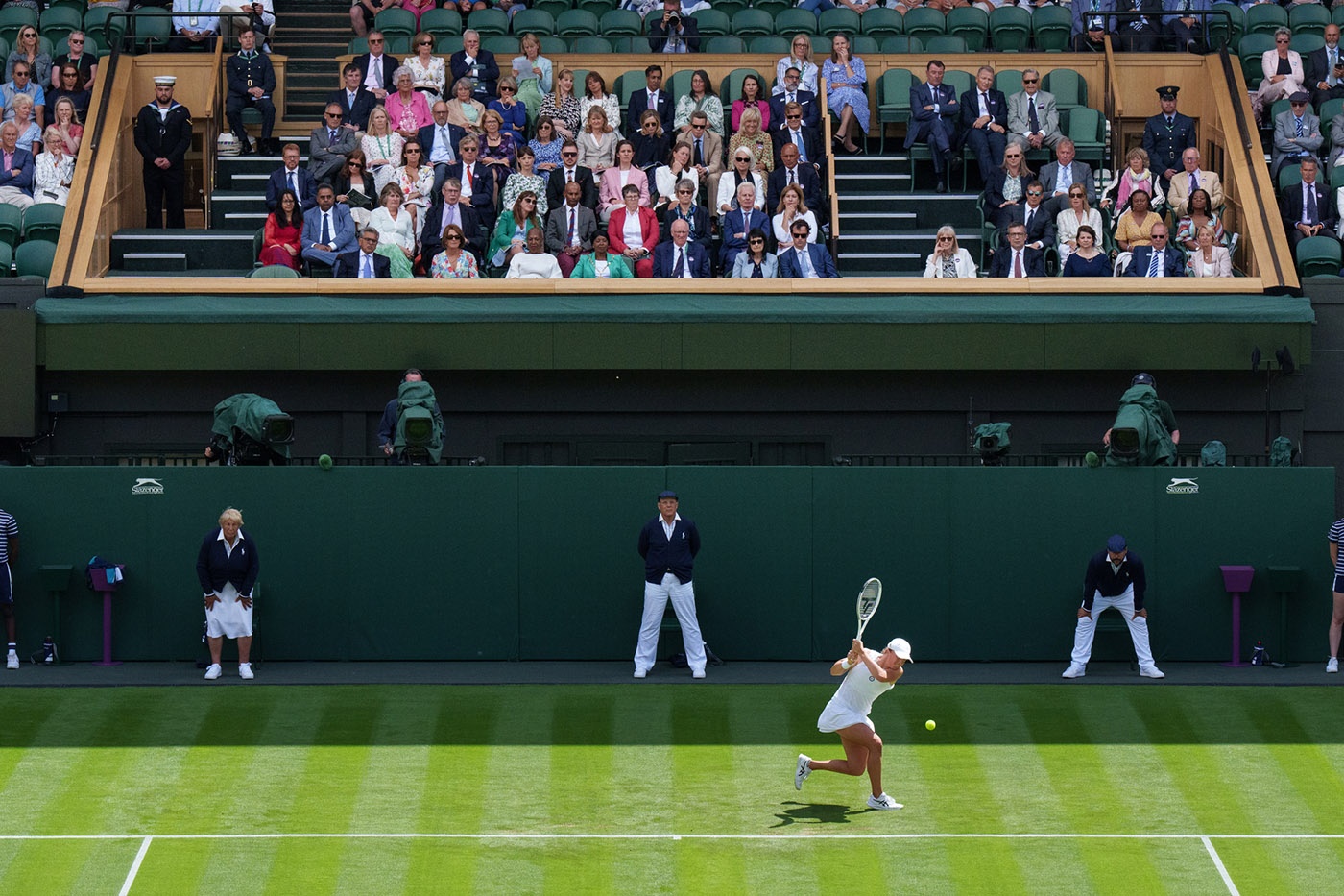 Scenes From On and Off the Court at Wimbledon 2022