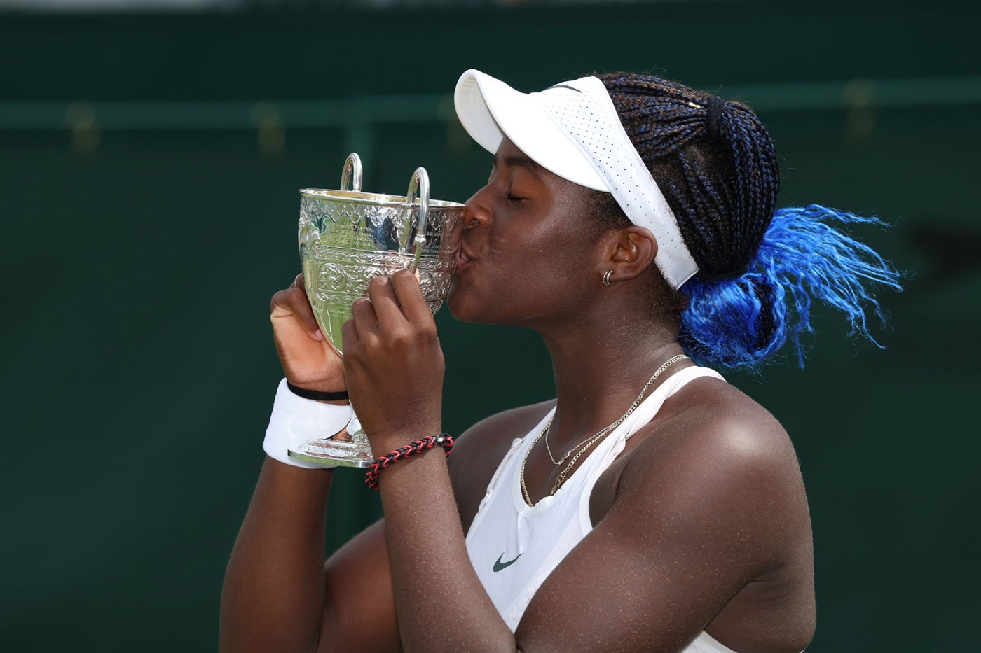 Wimbledon 2023: Hannah Klugman and Isabelle Lacy finish runners-up in the  Girls' doubles final