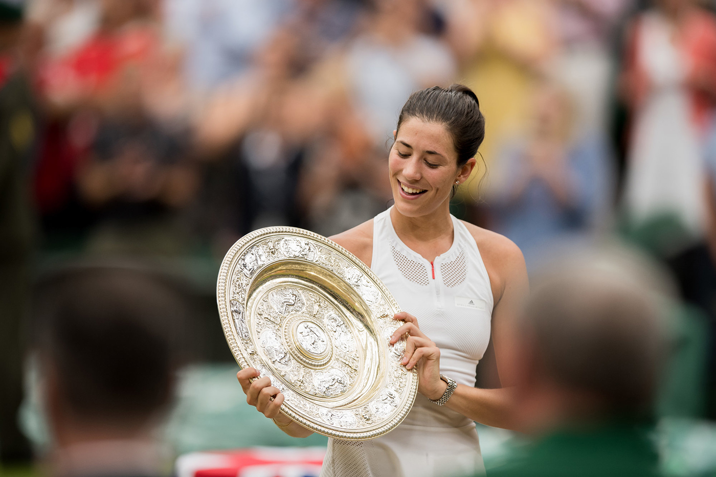 Ladies' Singles Champion Garbiñe Muguruza The Championships