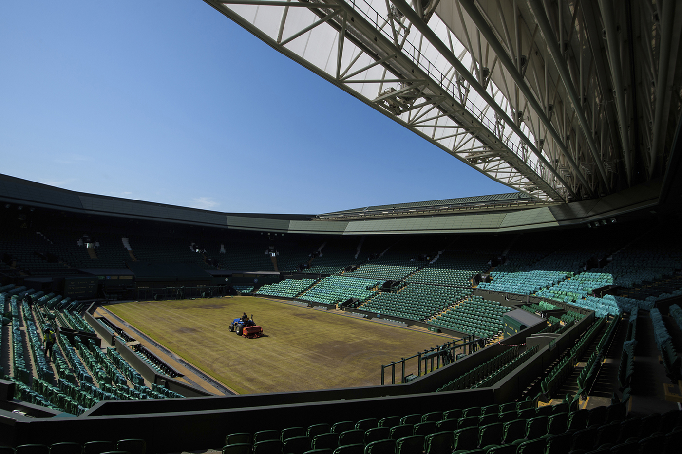 Centre Court renovations begin The Championships, Wimbledon